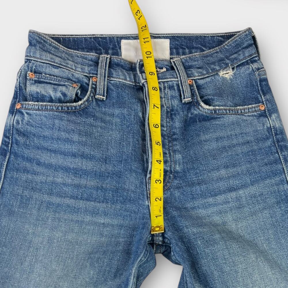 MOTHER The Tomcat Distressed Straight Leg in Playing with Scissors Size 23 - Picture 7 of 8